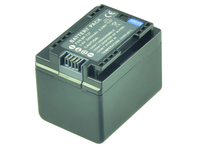 Image of 2-Power Camcorder Battery 3.6V 2400mAh