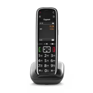 Image of Gigaset E720 Analog/DECT telephone Black Caller ID