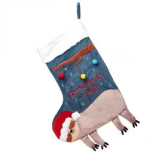 Image of Sass & Belle Christmas Chill Sloth Stocking