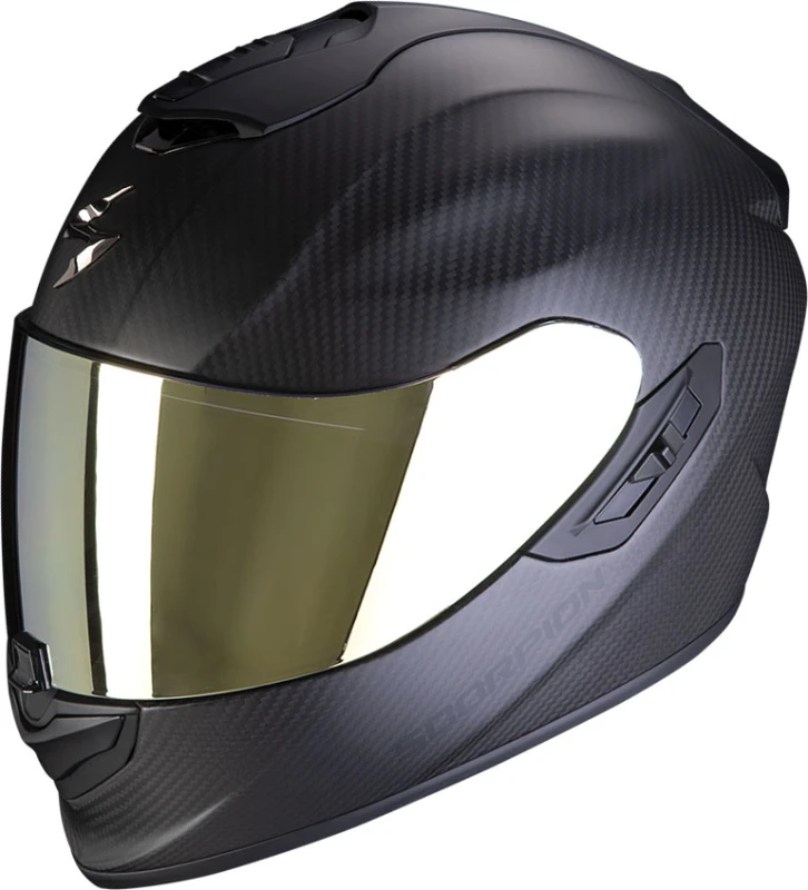 Image of Scorpion EXO-1400 EVO II Carbon Air Solid Matt Black Full Face Helmet Size S