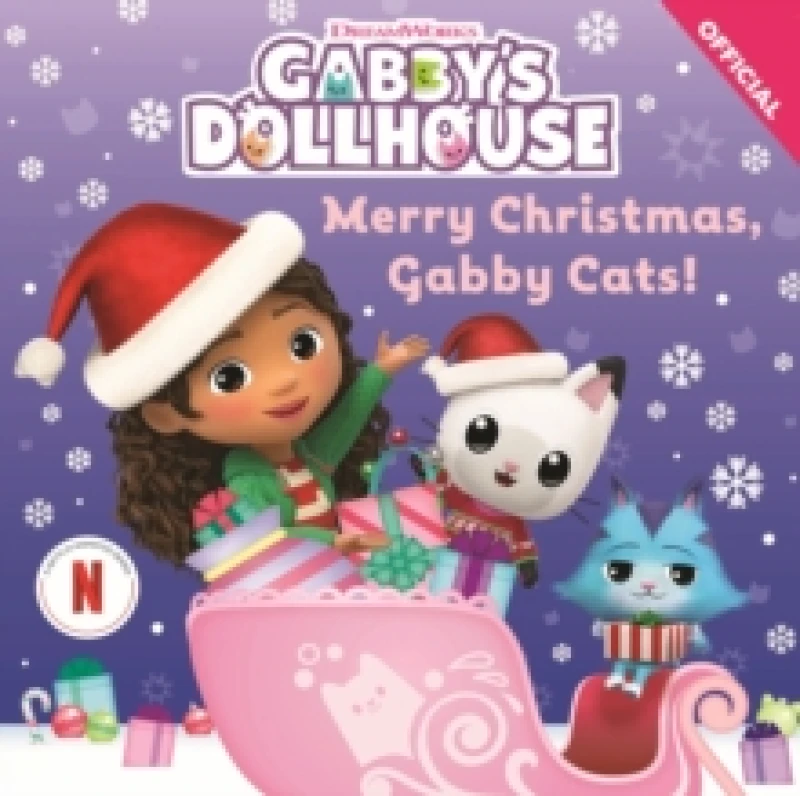 Image of DreamWorks Gabby's Dollhouse: Merry Christmas, Gabby Cats Paperback / softback