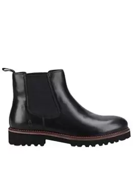 Image of Hush Puppies Gwyneth Chelsea Boot - Black, Size 4, Women