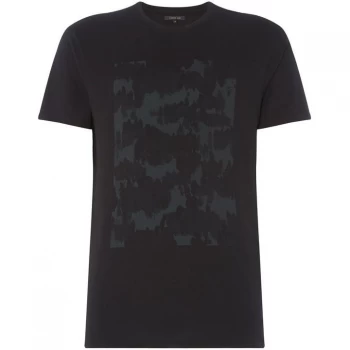 Image of Label Lab Camo Placement Print Tee - Khaki