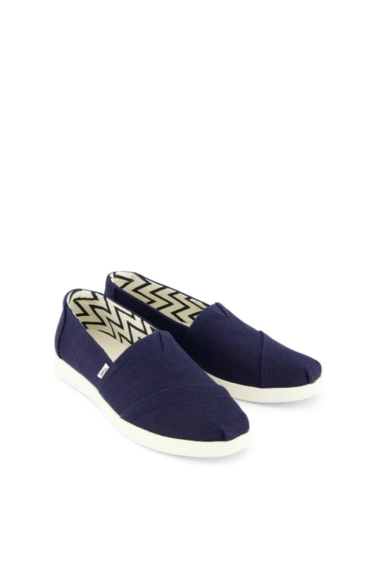 Image of TOMS Womens Alpargata Plus Shoe in Navy Size: 5 Navy Female 5
