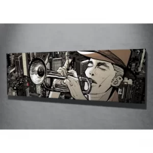 Image of PC046 Multicolor Decorative Canvas Painting