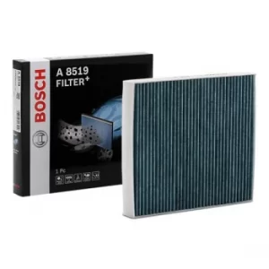 Image of Bosch Pollen Filter LEXUS,NISSAN 0 986 628 519 8981394280,8713930100,27891BM400 Cabin Filter,Cabin Air Filter,Filter, interior air 27891BM401