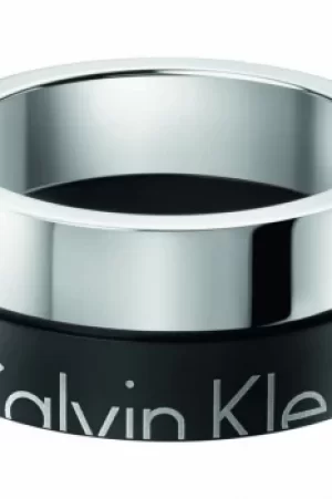 Image of Mens Calvin Klein Stainless Steel Size R/S Boost Ring Size S KJ5RBR210109
