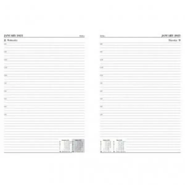 Image of ValueX Academic A4 DTP Diary 20242025BL EXR27733SY