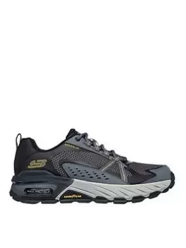 Image of Skechers 237303 - Max Protect Walking Shoe, Black/Charcoal, Size 6, Men