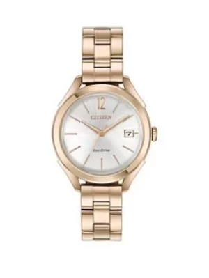 Image of Citizen Eco-Drive Ladies Silhouette With White Dial
