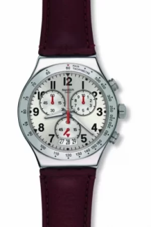 Image of Mens Swatch Destination Roma Chronograph Watch YVS431