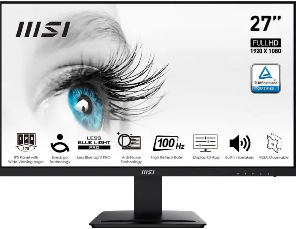 Image of MSI Pro 27" MP273A Full HD IPS LCD Monitor