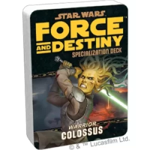 Image of Star Wars Force and Destiny: Colossus Specialization Deck