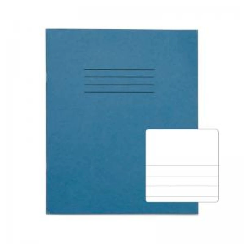Image of RHINO 8 x 6.5 Exercise Book 32 Page, Light Blue, TB/F12 (Pack of 100)