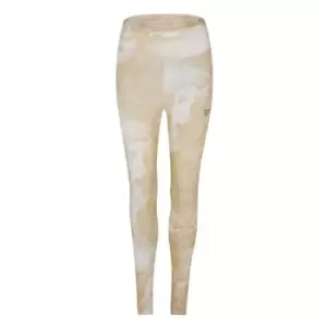 Image of Reebok Splatter Performance Tights - Beige