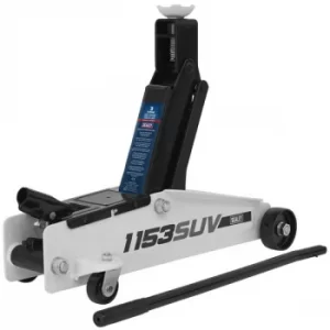 Image of Sealey 1153SUV Long Chassis High Lift SUV Trolley Jack 3tonne