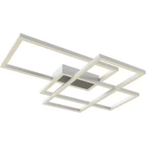 Image of Line Integrated LED Square Ceiling Lamp White