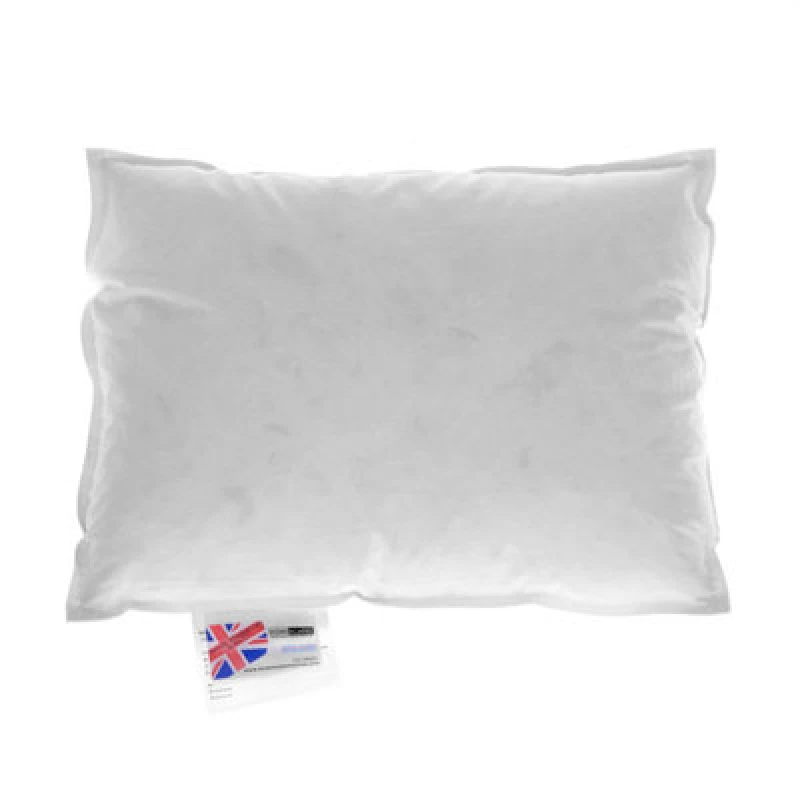 Image of Homescapes Duck Feather And Down Cushion Pad Inner Insert Filler 50 X 35cm (20 X 14")