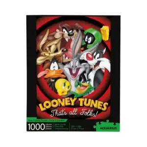 Image of Looney Tunes Jigsaw Puzzle That's all folks (1000 pieces)