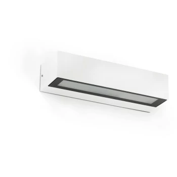 Image of Faro LAKO - Integrated LED Up & Down Wall Light White, 3000K, IP65