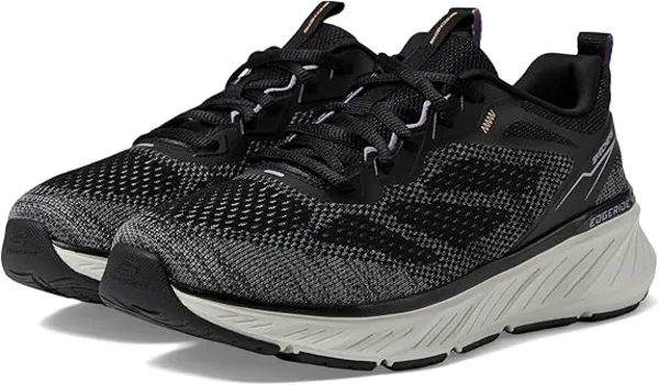 Image of Skechers Black / Lavender Edgeride Power Flow Trainer Black Female 8 223426UK