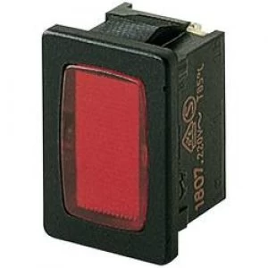 Image of Indicator switch Red 230 V AC Marquardt 1807.1102