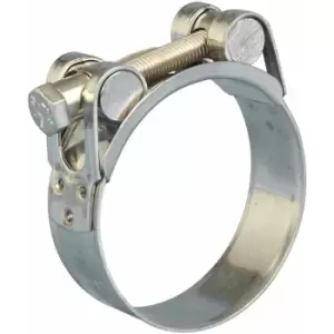 Image of Jubilee SuperClamps Heavy Duty Exhaust Supra T Bolt clip113- 121mm x2pcs Staineless Steel - Silver