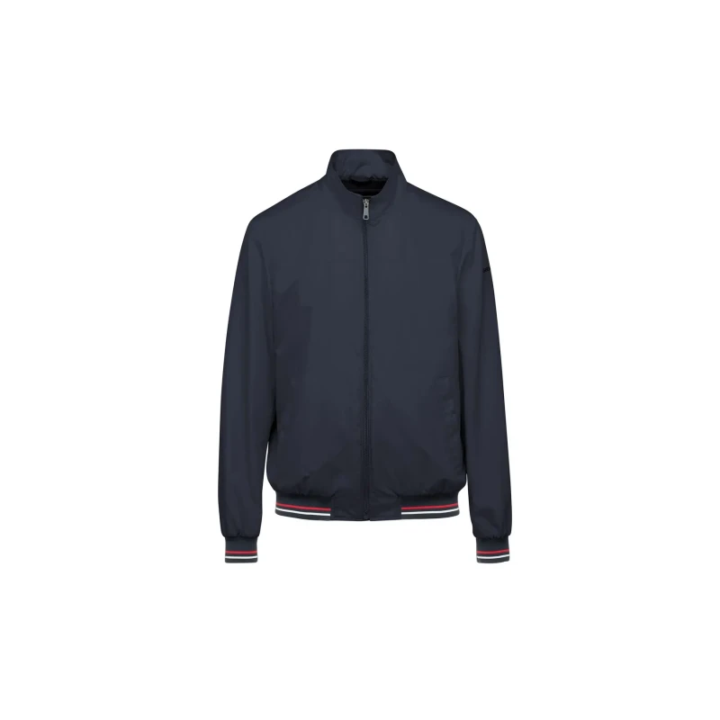 Image of Geox Polyester jacket Geox Jharrod Bleu Male 56