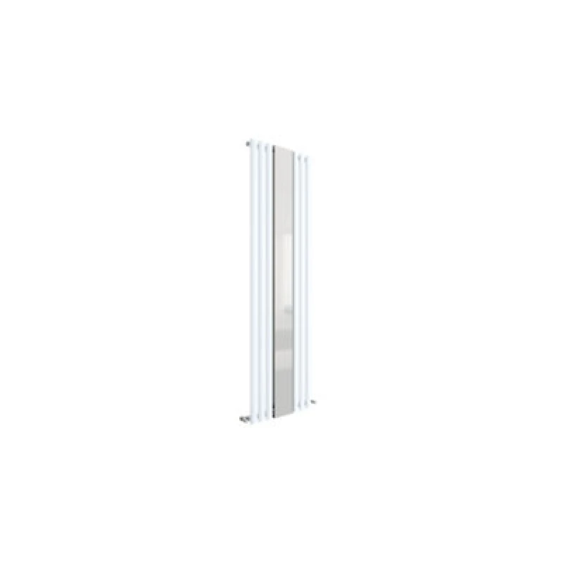 Image of HUDSON REED Hudson Reed - Nuie 1800mm x 499mm Gloss White Revive Single Panel Radiator with Mirror - HL330 HL330