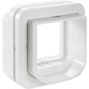 Image of SureFlap Mikrochip DualScan Pet door flap White