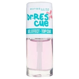 Image of Maybelline Dr. Rescue Care Gel Top Coat Nail Polish 7ml Clear