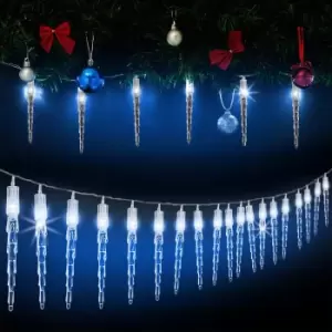 Image of Christmas Lights Icicle 40 LEDs 10.4 m Blue