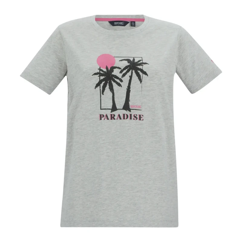 Image of Womens T-Shirt Regatta Filandra VX Gris Female 44