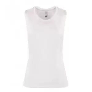 Image of Next Level Womens/Ladies Festival Sleeveless Tank Top (M) (White)