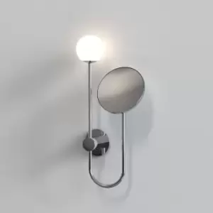 Image of Orb Bathroom Mirrors Polished Chrome IP44, G9