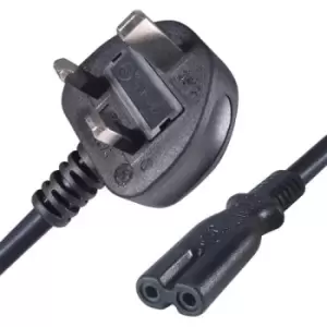 Image of CONNEkT Gear 27-0035 power cable Black 10 m Power plug type G C7 coupler