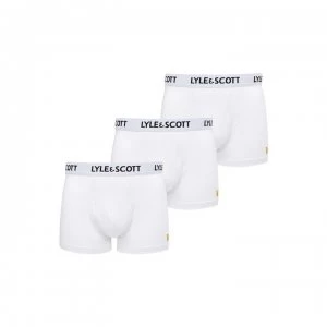 Image of Lyle and Scott Barclay 3 Pack Trunks - Bright White
