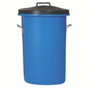 Image of Slingsby Heavy Duty Coloured Dustbin 85 Litre Blue 311963
