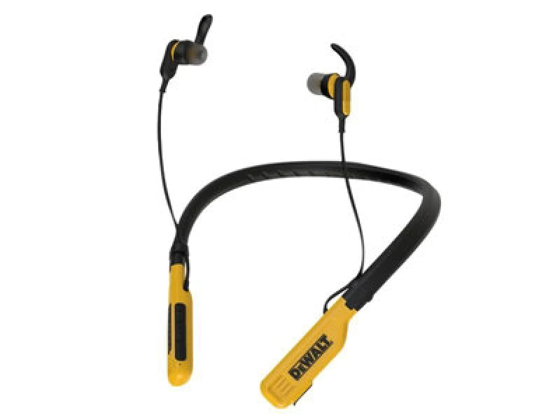 Image of DEWALT 190 2091 Dwg Jobsite Pro Wireless Neckband Earphones Dwt1902091