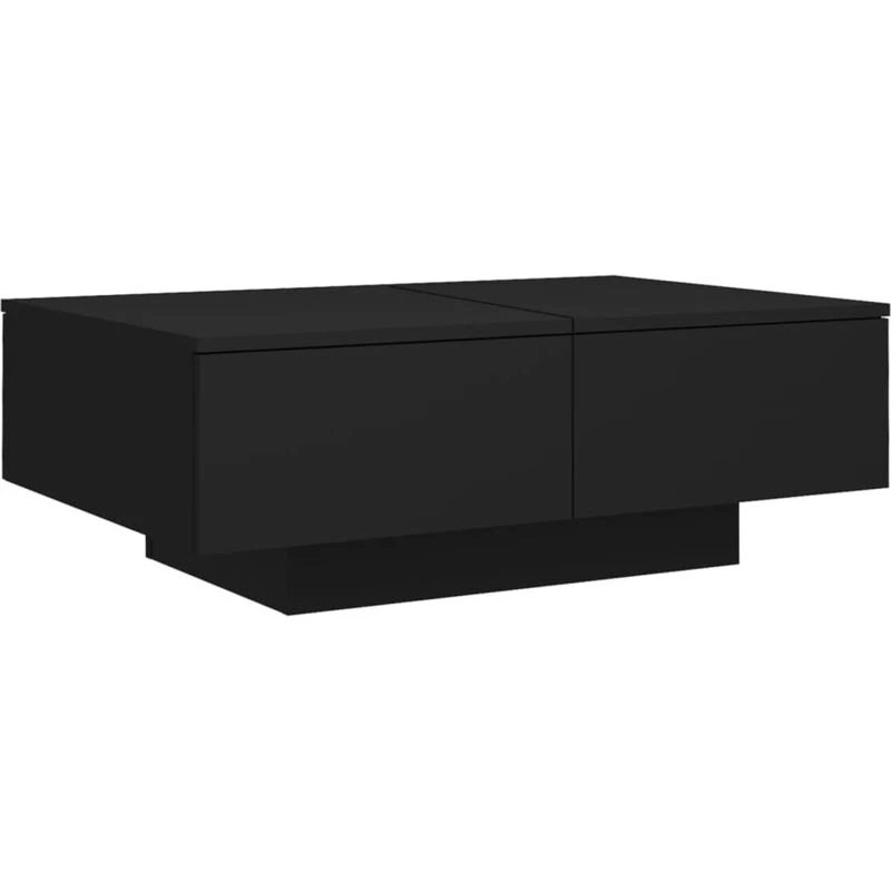 Image of VIDAXL Coffee Table Black 90x60x31cm Engineered Wood Vidaxl 8720286587157