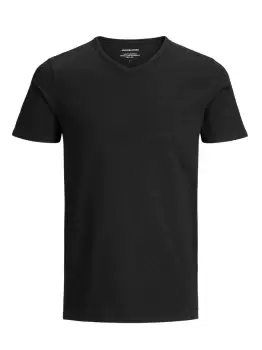 Image of JACK & JONES 2-pack T-Shirt Men Black