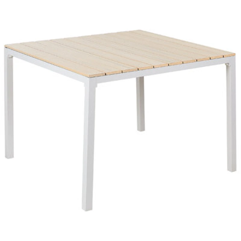 Image of Beliani Garden Dining Table Prato 95cm 95cm Beige