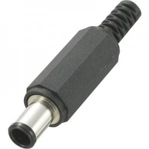 Image of Conrad Components Low power connector Plug straight 6.5mm 1.4mm
