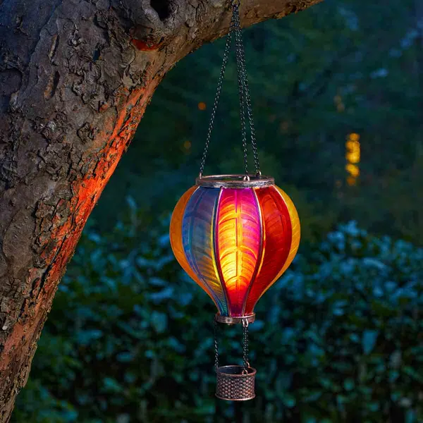 Image of Smart Solar Rainbow Flaming Balloon