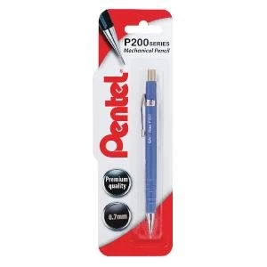 Image of Pentel P200 Automatic Pencil Medium 0.7mm Blue Barrel XP207