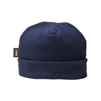Image of Thinsulate Lined Fleece Hat - Navy - HA10NAR - Portwest