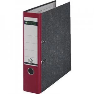 Image of Leitz Folder 1080 A4 Spine width 80 mm Red