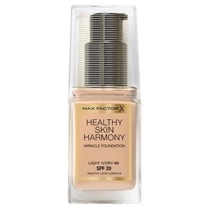 Image of Max Factor Healthy Skin Harmony Foundation Light Ivory 40 Nude