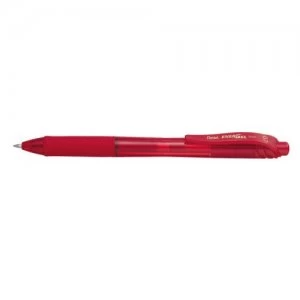 Image of Pentel Energel X Gel Retractable 0.7mm Red BL10.7-B PK12