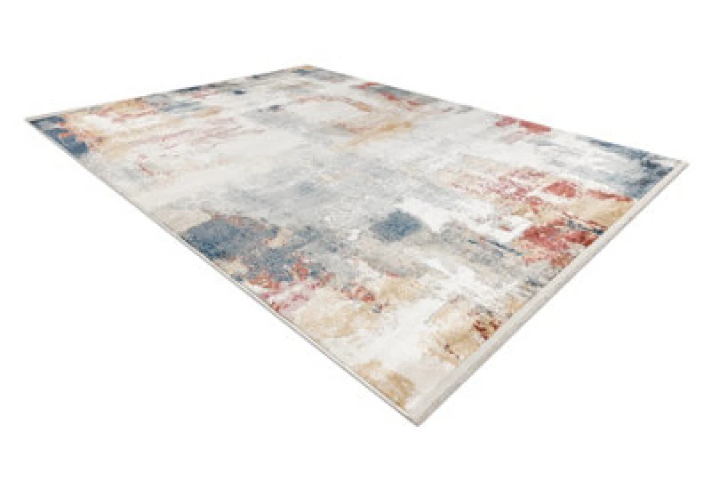 Image of RugsX Distin 0144B White / Rose / Powder Modern Carpet - Abstraction, Vintag 80X150 Cm